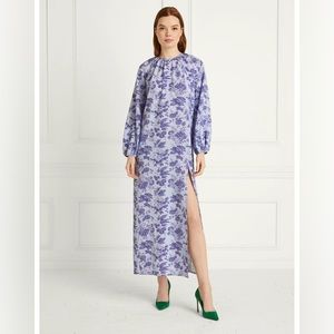 Hill House Simone Dress - Lilac Floral Crepe - NEW with tags - Size Small